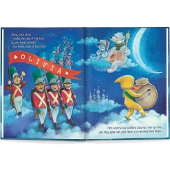 A Christmas Dream For Me with Plush Polar Bear Personalized Storybook