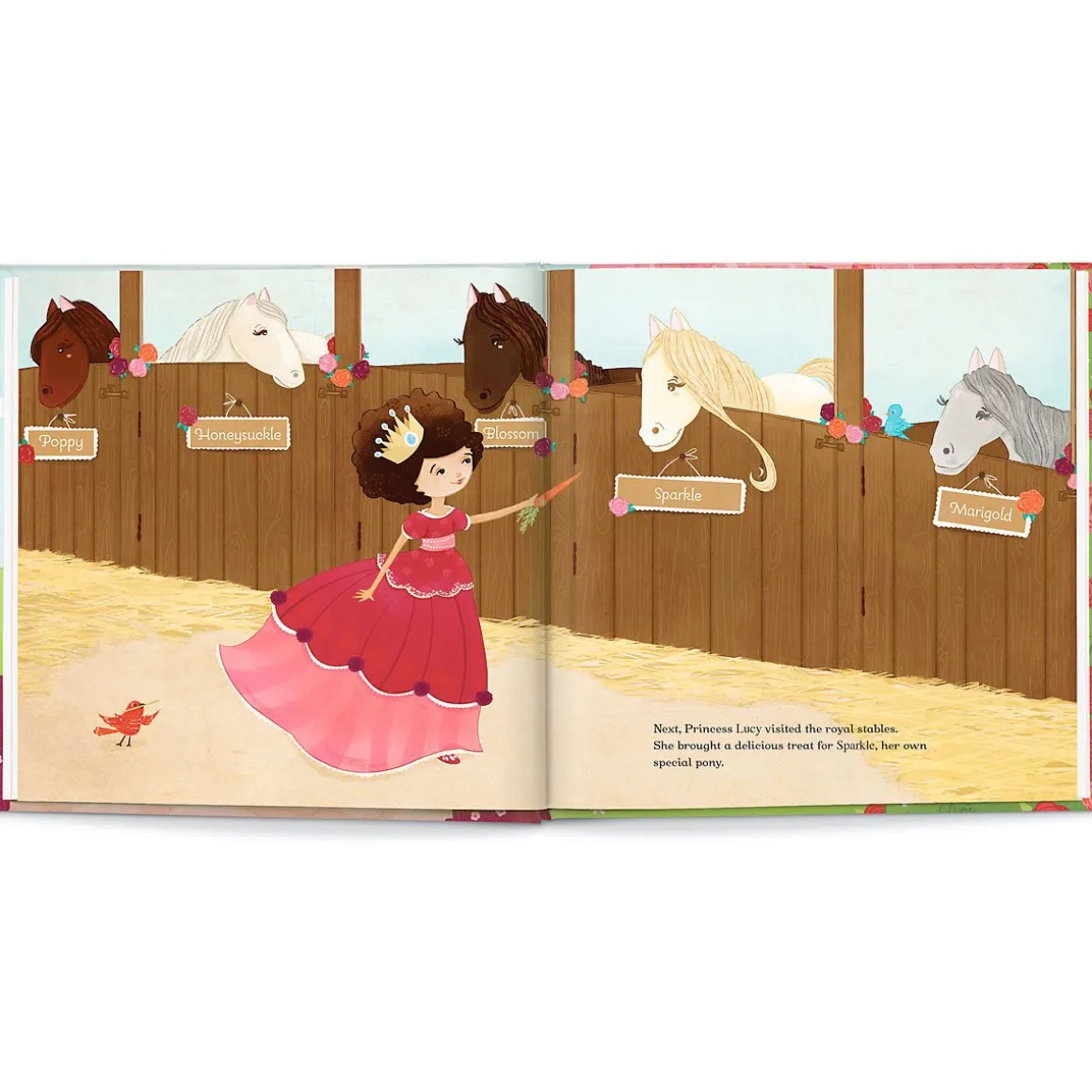 A Day in the Life of A Princess Personalized Storybook