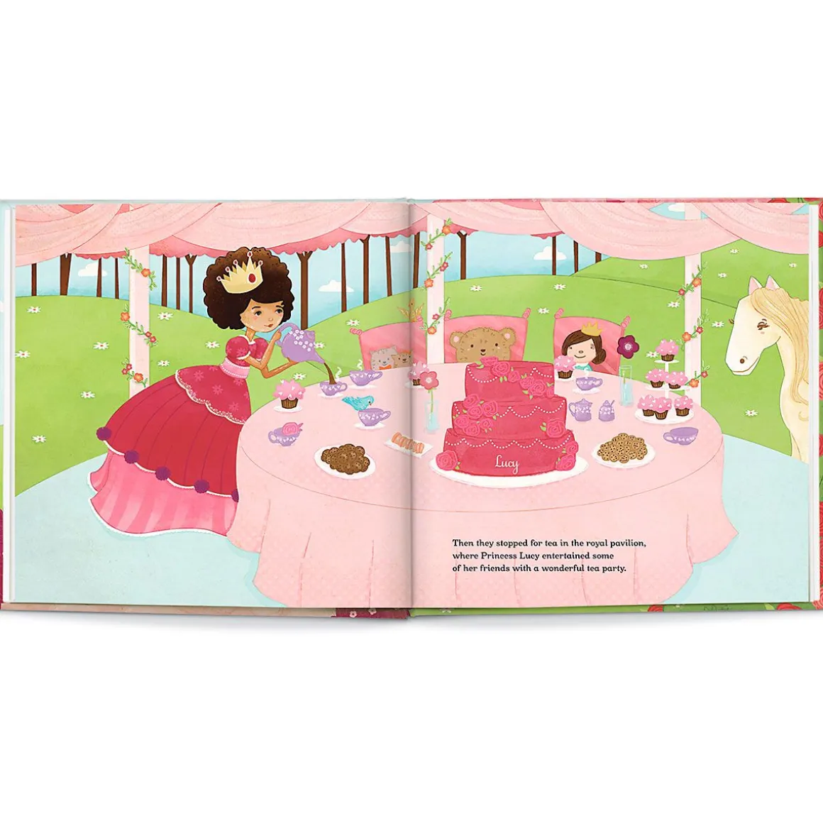A Day in the Life of A Princess Personalized Storybook