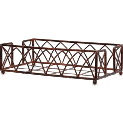 Aged Chestnut Hand Towel Holder
