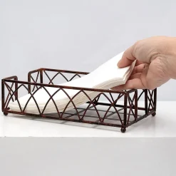 Aged Chestnut Hand Towel Holder