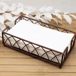 Aged Chestnut Hand Towel Holder