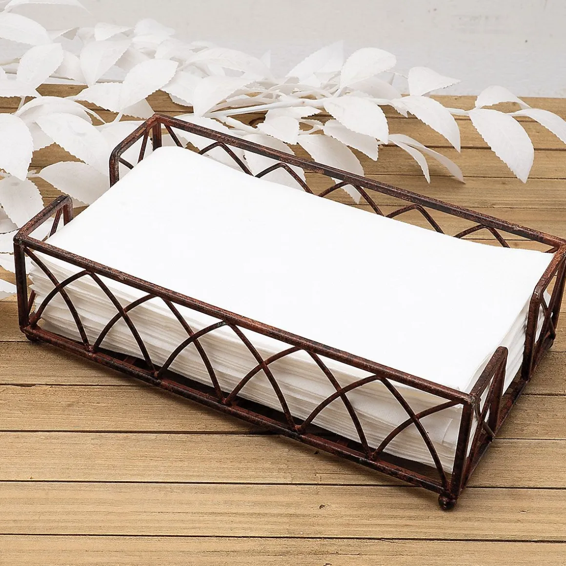 Aged Chestnut Hand Towel Holder