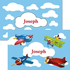 Airplanes Personalized Kids' Placemat