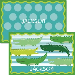Alligator Personalized Kids' Placemat