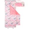 All-Over Pink Dino Print Personalized Nap Mat by Stephen Joseph®