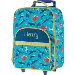 All-Over Shark 18" Rolling Luggage by Stephen Joseph®