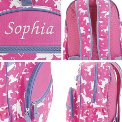 All-Over Unicorn Personalized Backpack