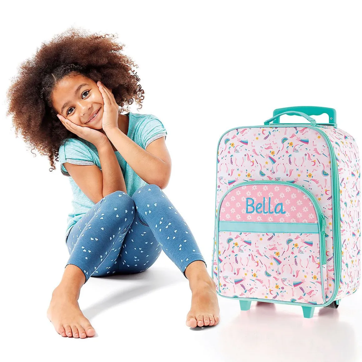 All-Over Unicorn 18" Rolling Luggage by Stephen Joseph®