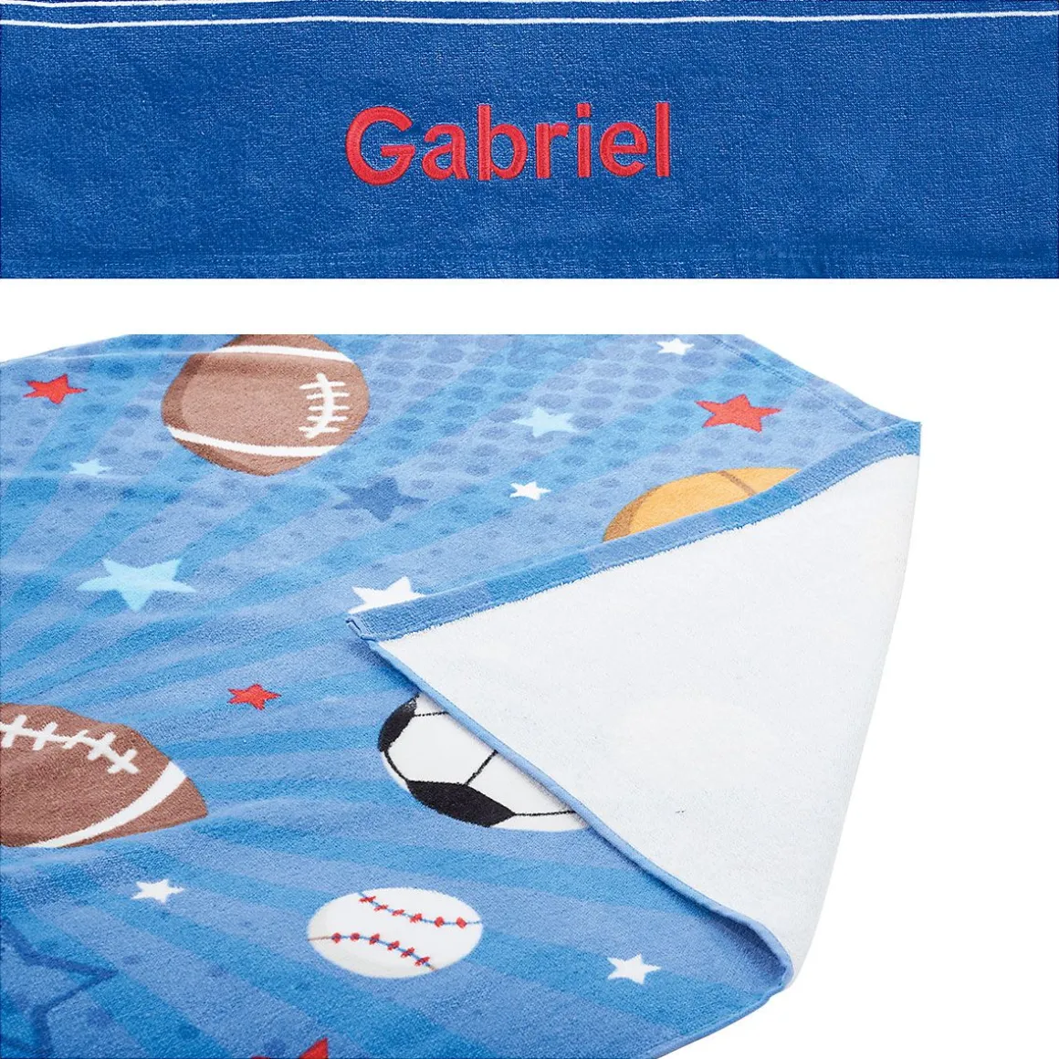 All Sports Personalized Towel