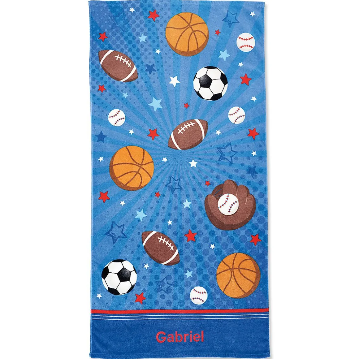 All Sports Personalized Towel