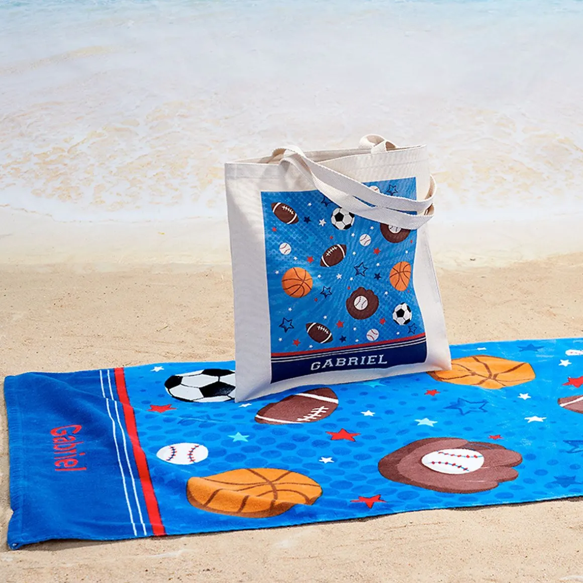 All Sports Personalized Towel