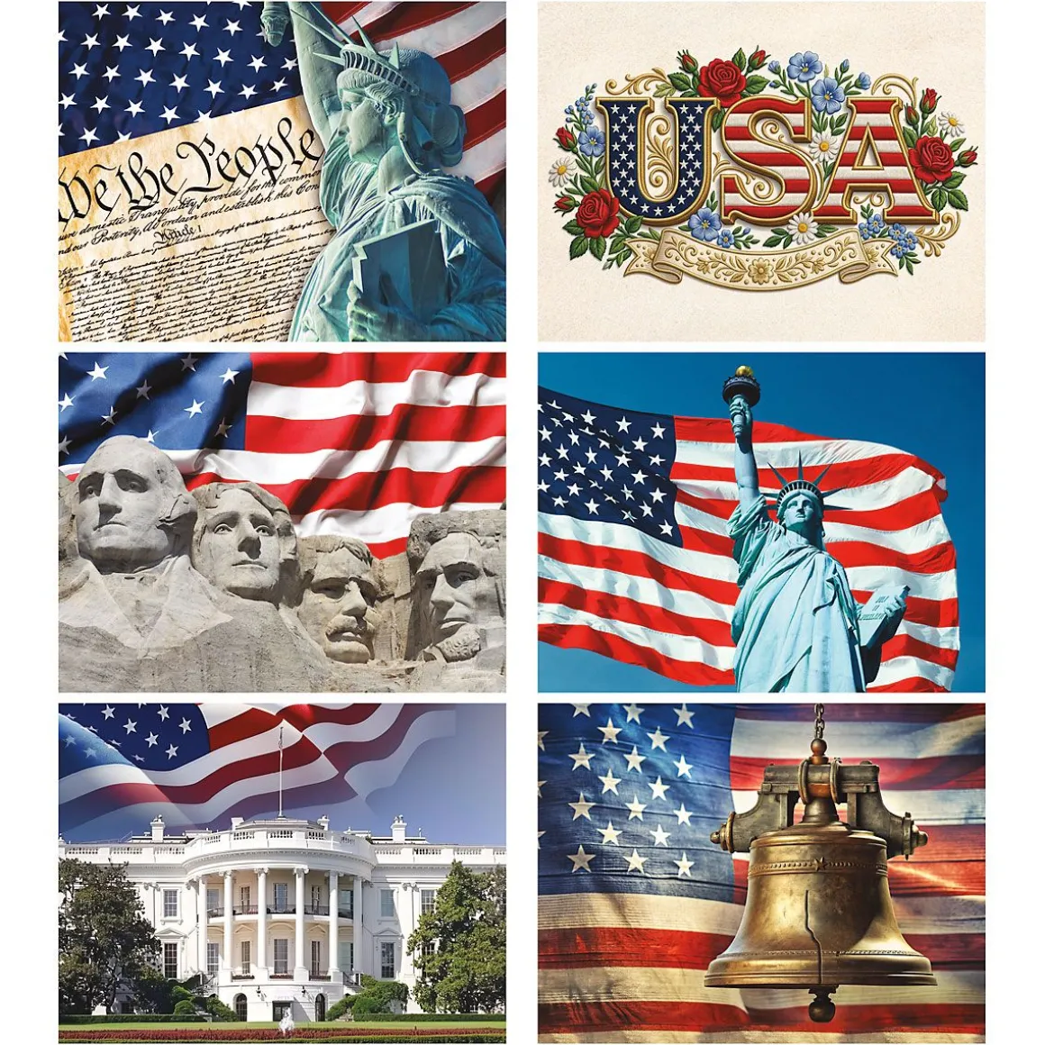 Americana 18 Month Calendar