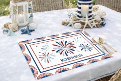 Americana Personalized Placemat Pad