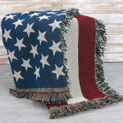 American Flag Personalized Blanket