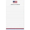 American Flag Personalized Notepad
