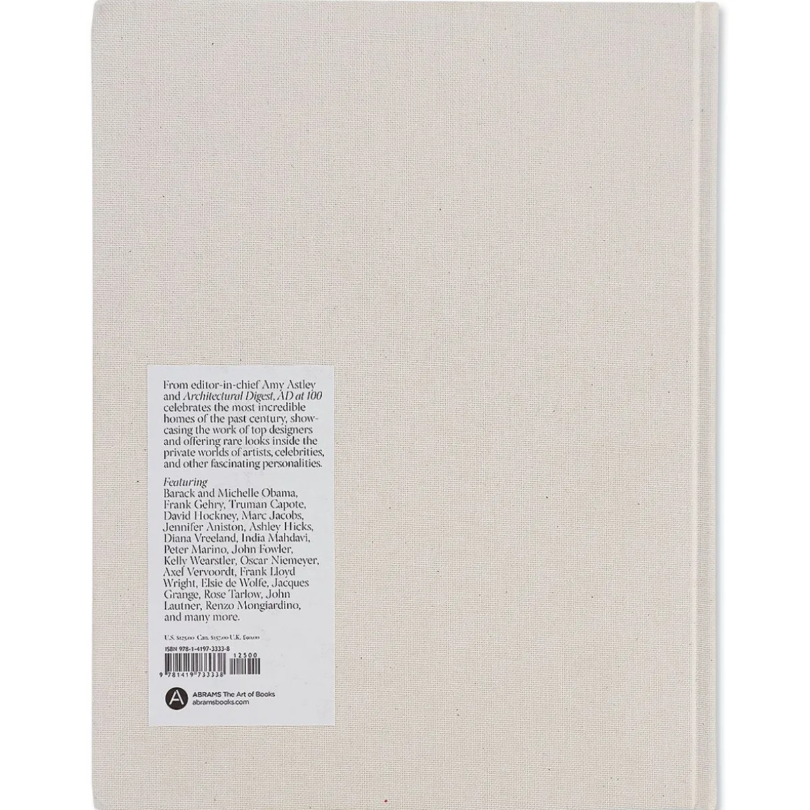 Architectural Digest at 100 Book