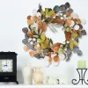 Autumn Leaves & Berries Wreath