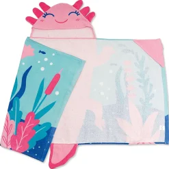 Axolotl Personalized Hooded Towel by Stephen Joseph®
