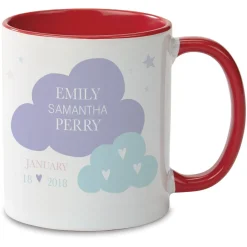Baby Girl Personalized Photo Mug
