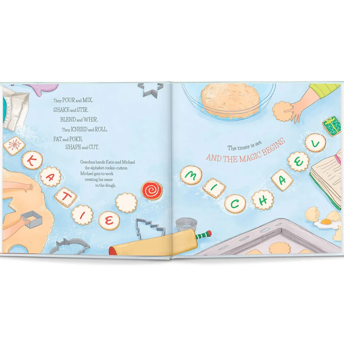 Baking Cookies Personalized Storybook