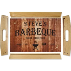 Barbeque Personalized Serving Tray
