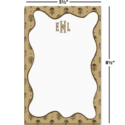 Batik Monogram Notepads