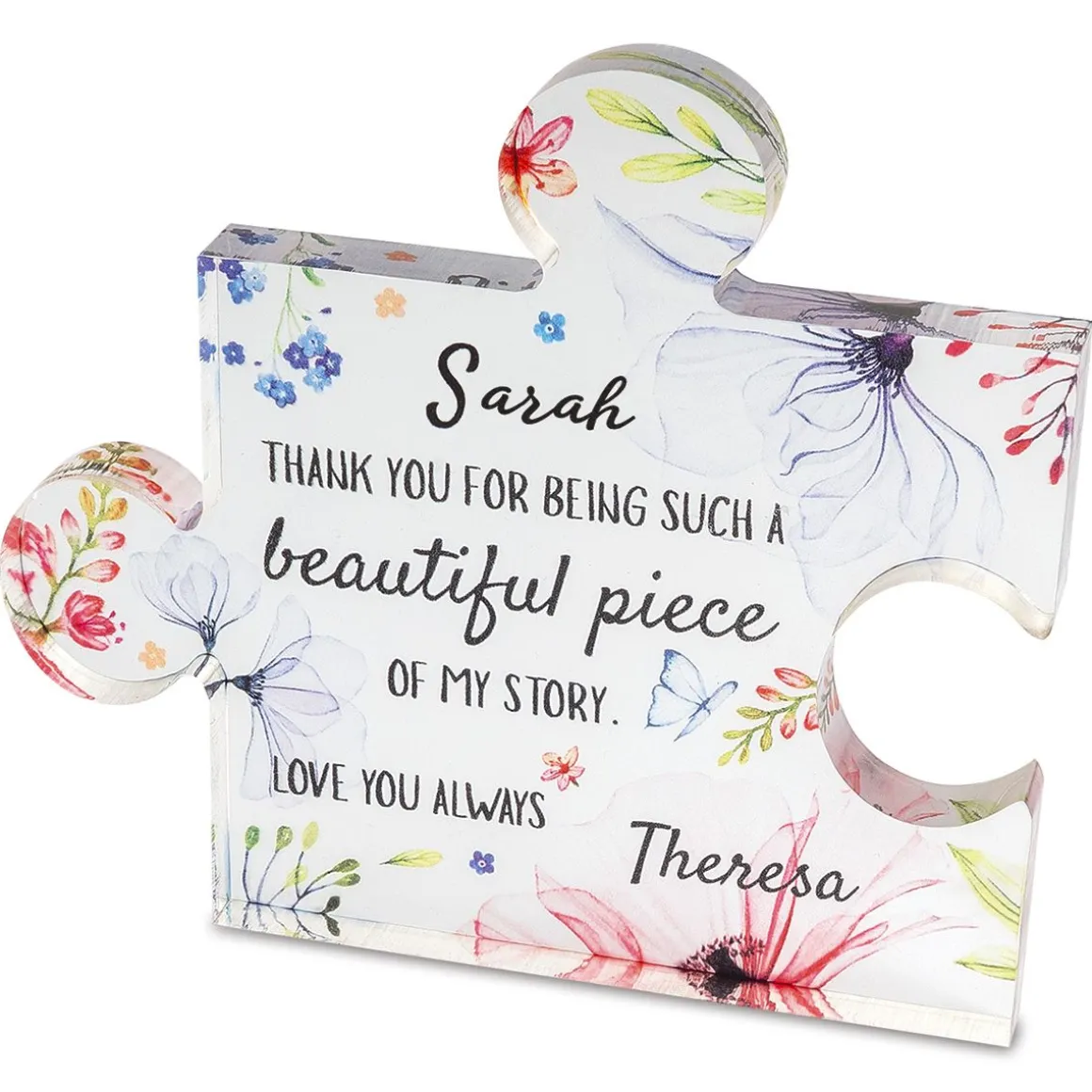 Best Friend Personalized Puzzle Piece