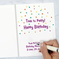Big Birthday Birthday Personalized Card