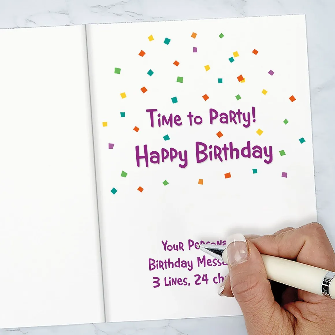 Big Birthday Birthday Personalized Card