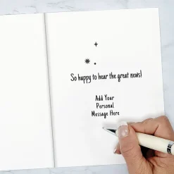 Big Congratulations Personalized Celebration Card