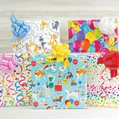 Birthday Confetti Jumbo Rolled Gift Wrap