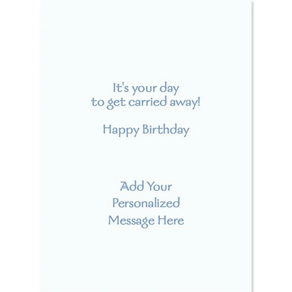 Birthday Fairy Personalized Birthday Card