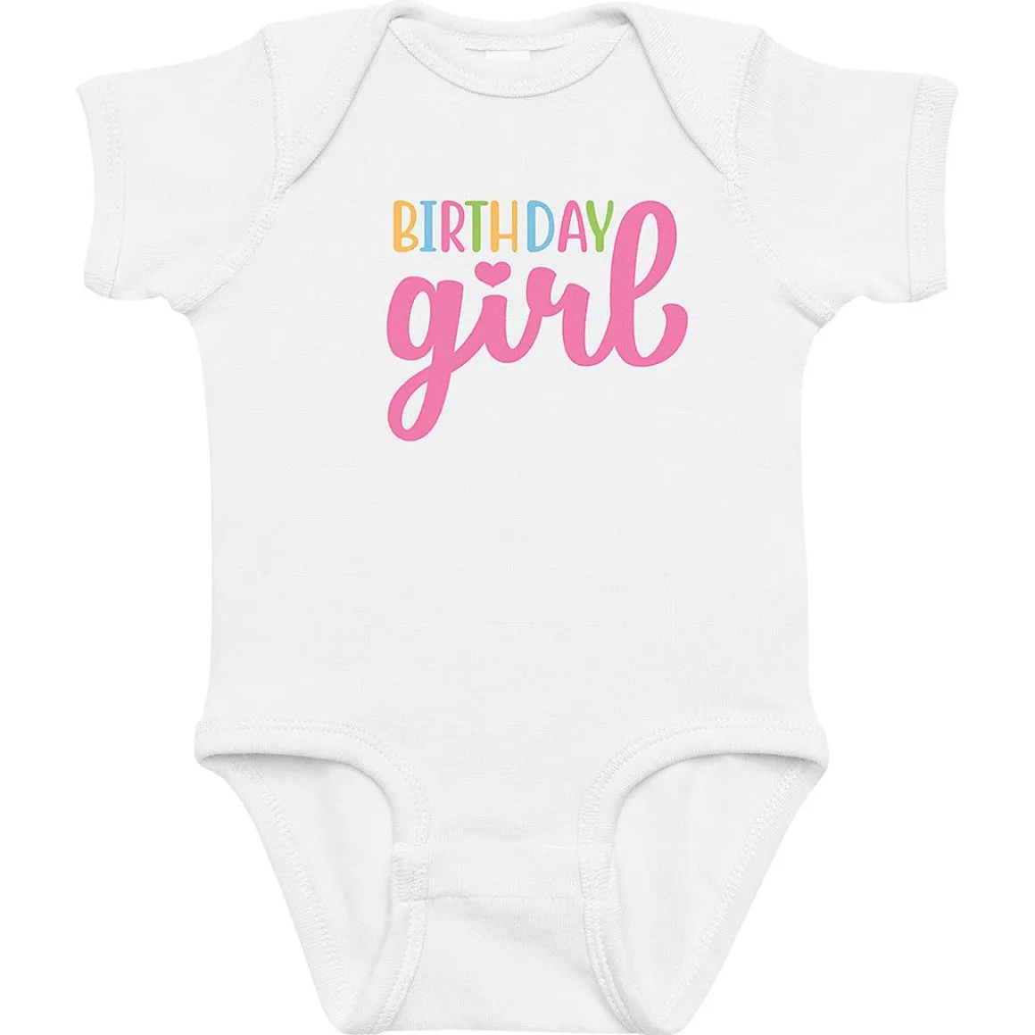Birthday Girl Baby Bodysuit Romper