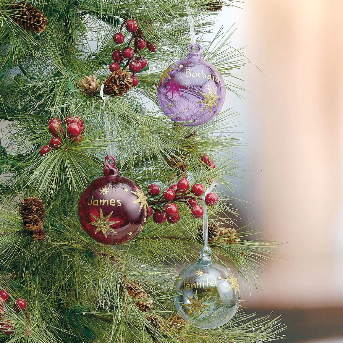 Birthstone Personalized Ornament