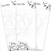 Black & Grey Fantasy Lined Shopping Pad