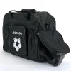 Black Personalized Soccer Sports Bag