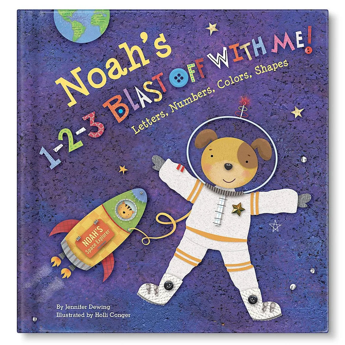 1 2 3 Blast Off With Me Personalized Storybook