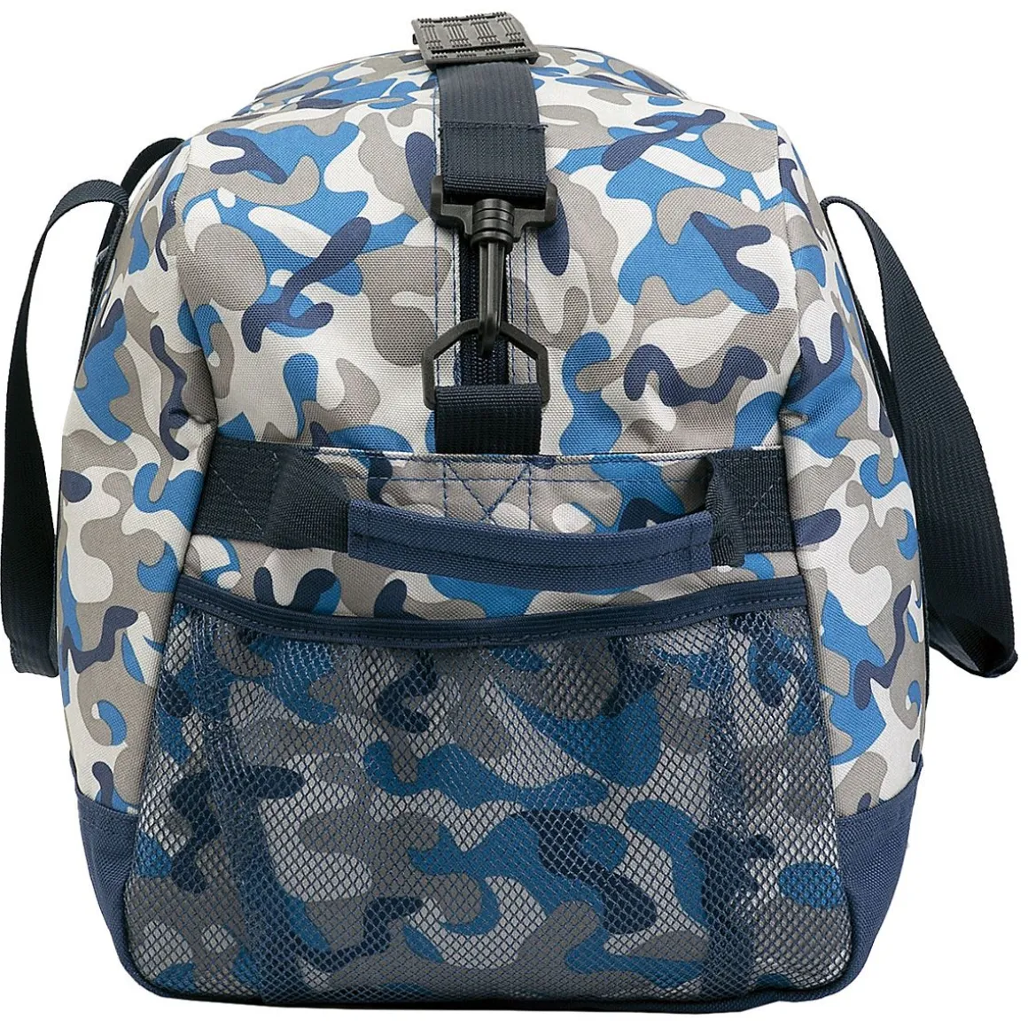 Blue Camo Personalized Duffel Bag