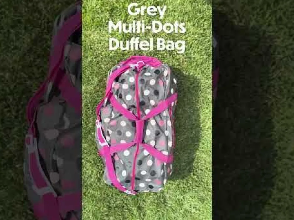 Blue Camo Personalized Duffel Bag