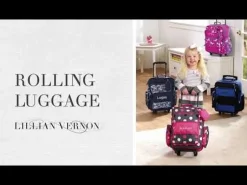 Blue Camo Personalized Rolling Luggage