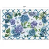 Blue Hydrangea Disposable Placemat Pad