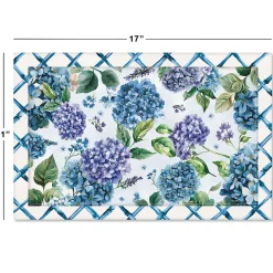 Blue Hydrangea Disposable Placemat Pad