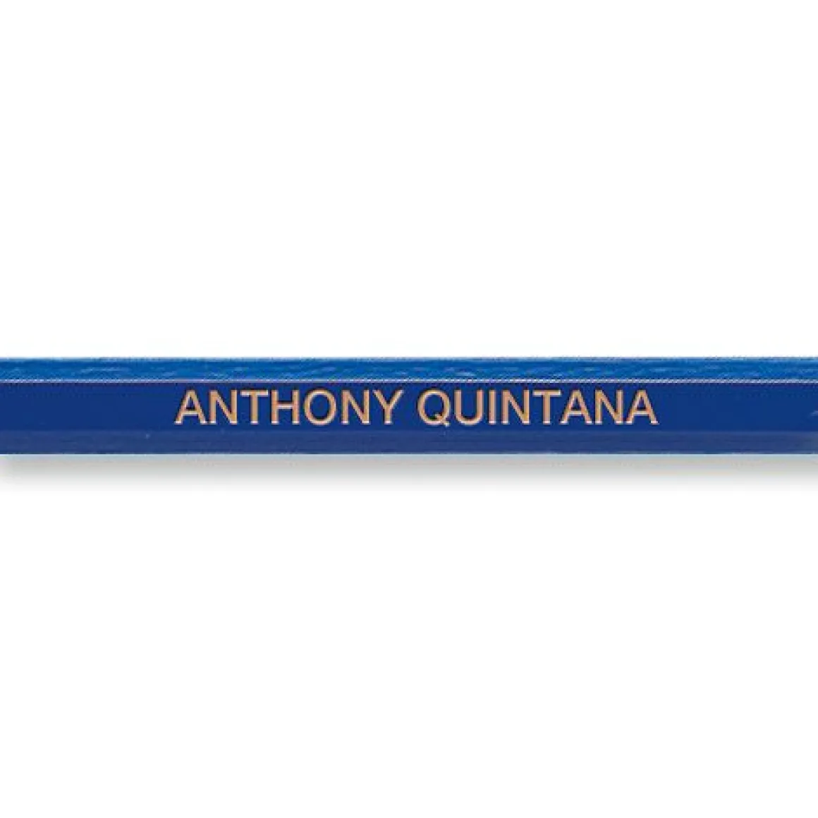 #2 Blue Personalized Hardwood Pencils