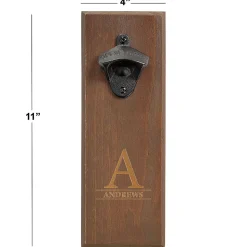 Bottle Opener Personalized Plaque
