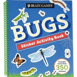 Bugs Sticker Activity Book Brain Games®