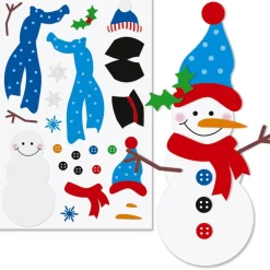 Build-a-Snowman Sticker Sheets