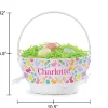 Bunny Easter Basket with Personalized Liner