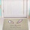 Bunny Face Personalized Doormat