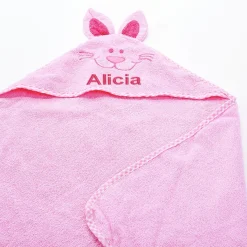 Bunny Hooded Animal Personalized Towel